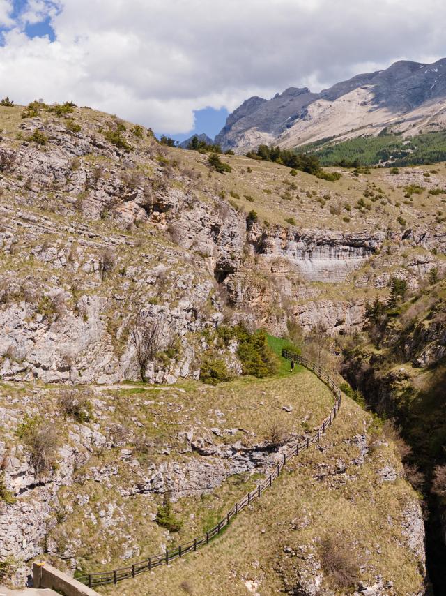 balade dans les gorges des étroits dans Le Dévoluy