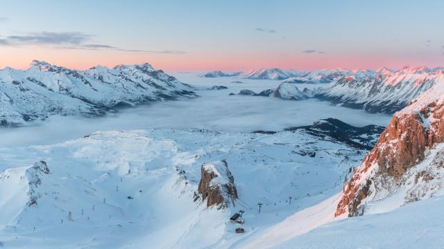 Hiver Paysages Sunset Depuis Plateau ©gontranid 25 01 2023 (21)