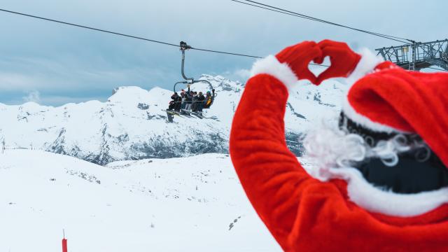 Pere Noel A Ski Ot Le Devoluy 5