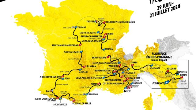 Carte Tdf 2024