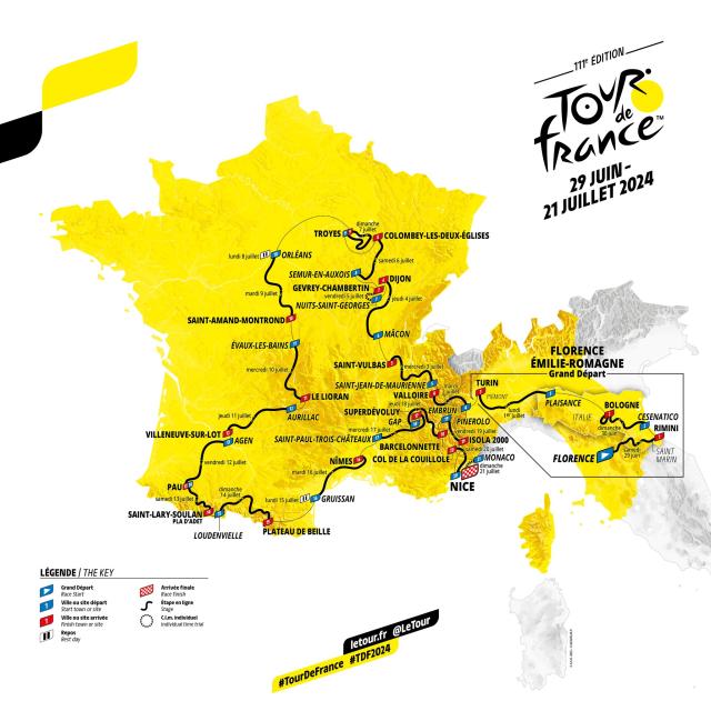 Carte Tdf 2024