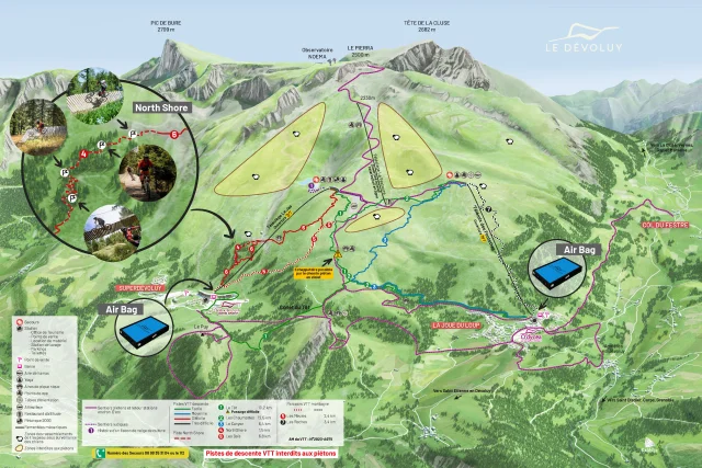 Plan Des Pistes Devoluy Ete 2024