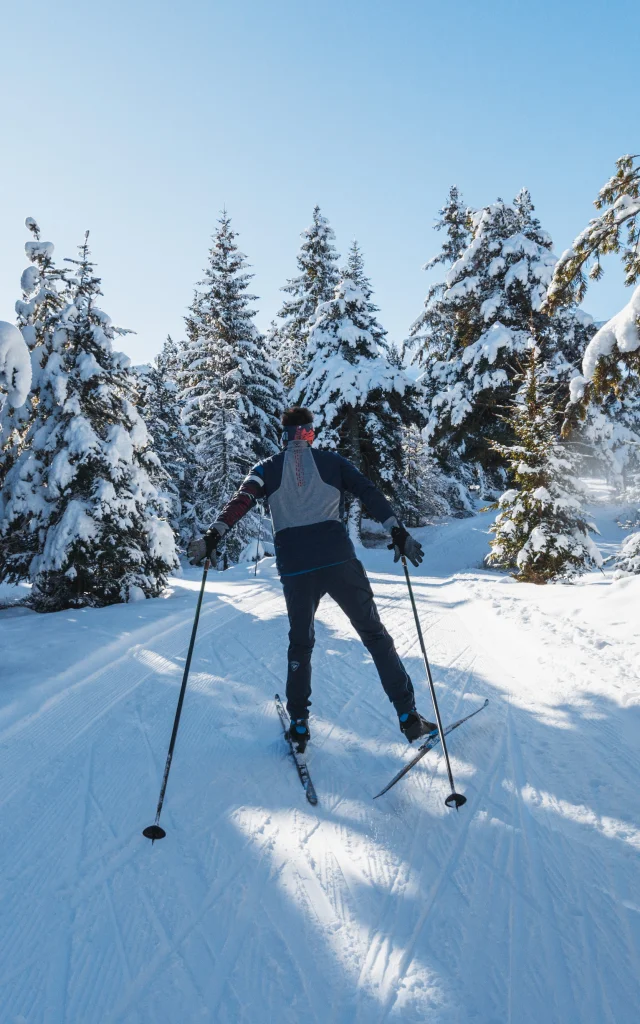 Ski de fond sur le domaine nordique du Dévoluy