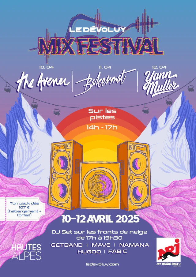 Affiche Devoluy Mix Festival